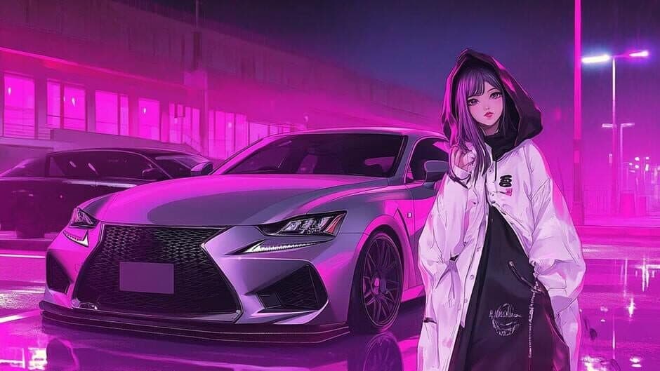 Anime Girls: JDM Car Passion Puzzle screenshot 4
