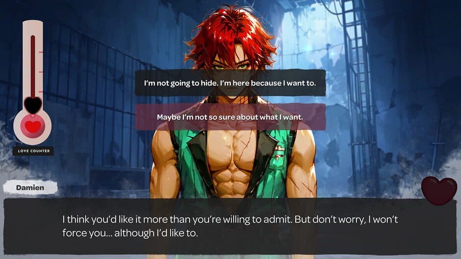 Psychiatric Prison Romance: Serial Killer Anime Boys Dating Sim screenshot 5