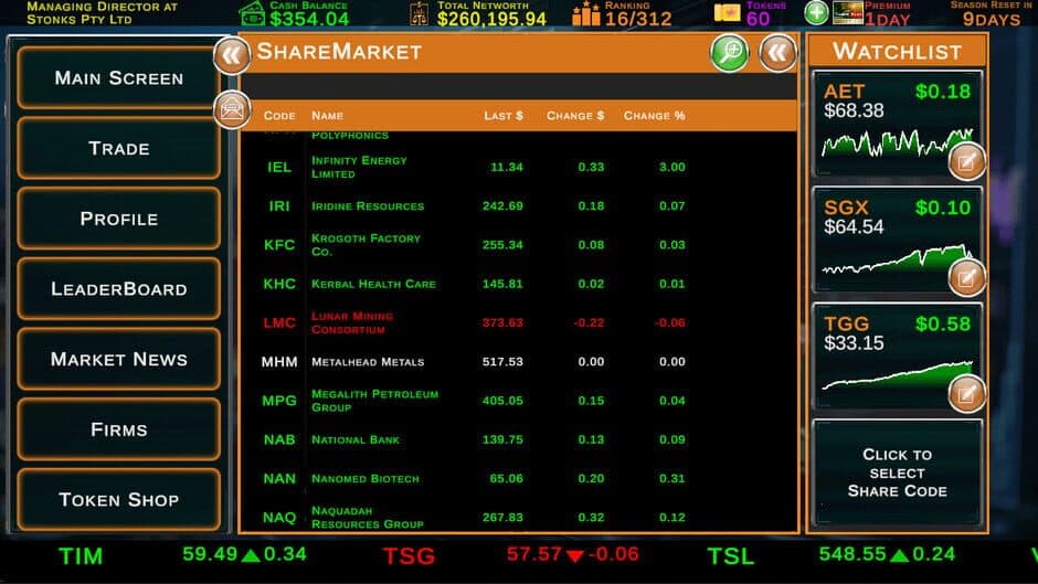 Stock Market Tycoon: Challenge screenshot 2