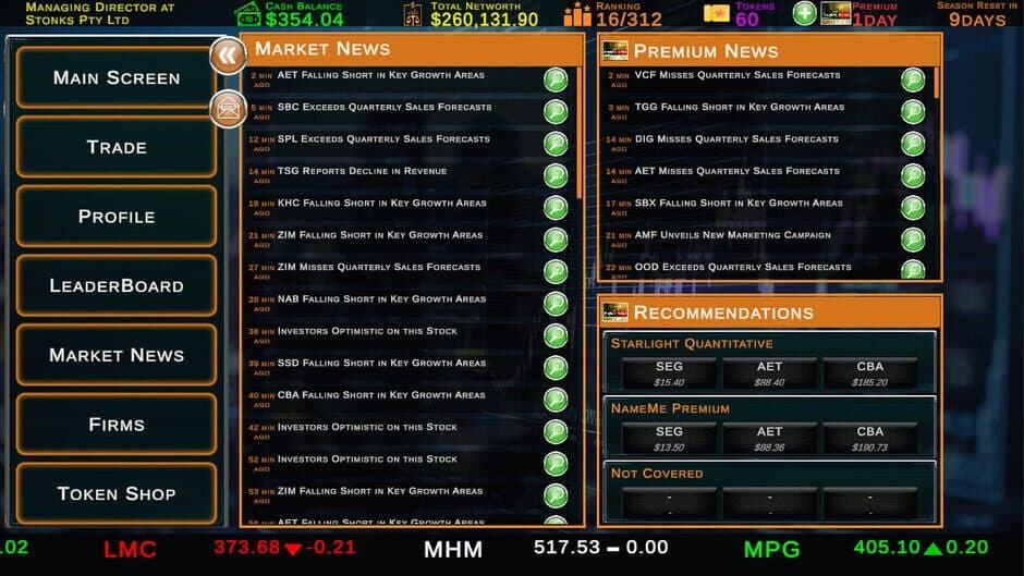 Stock Market Tycoon: Challenge screenshot 4