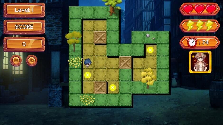 Moe Waifu H: Push-Box screenshot 1