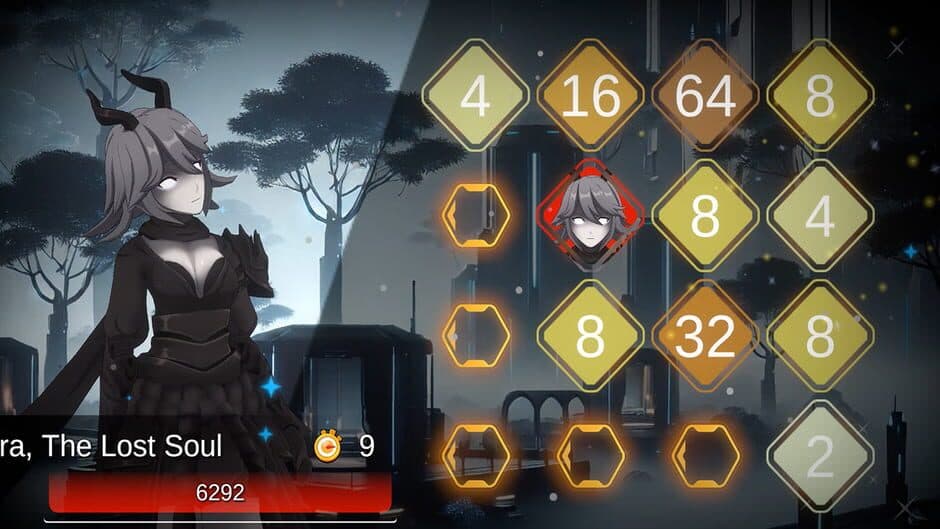 Battle Puzzle 2048: Space Girls screenshot 4