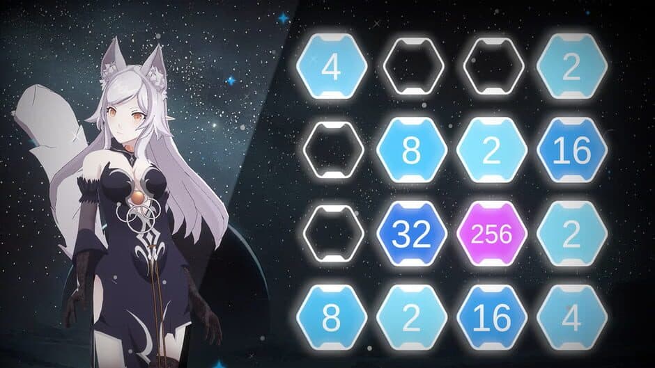 Battle Puzzle 2048: Space Girls screenshot 5