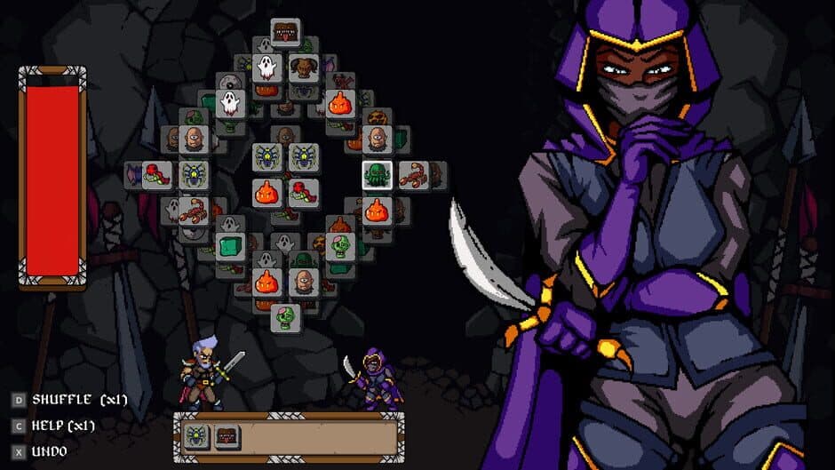 Warriors Waifus Mahjong screenshot 2