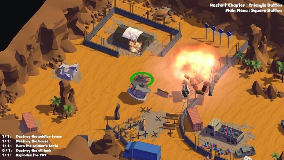 Desert Tank Chaos screenshot 1