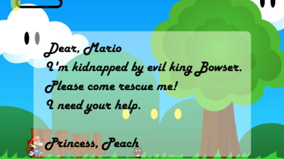 Paper Mario World screenshot 1