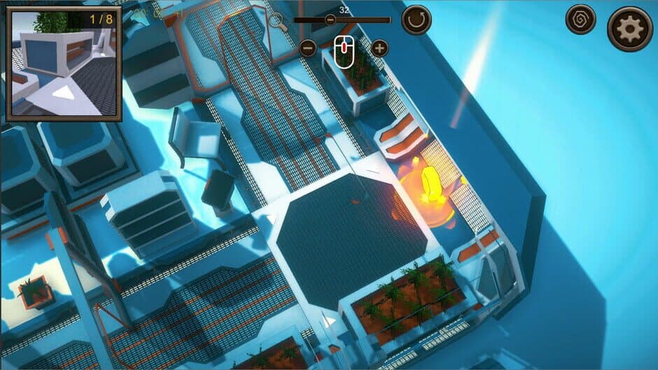Hidden Space Station Top-Down 3D screenshot 5