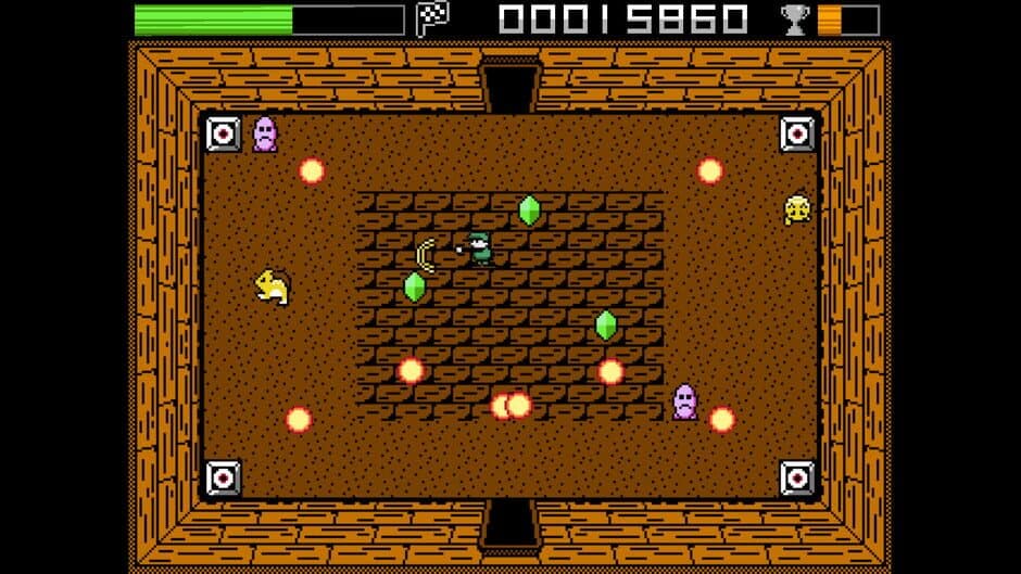 Retro Endurance 8bit screenshot 2