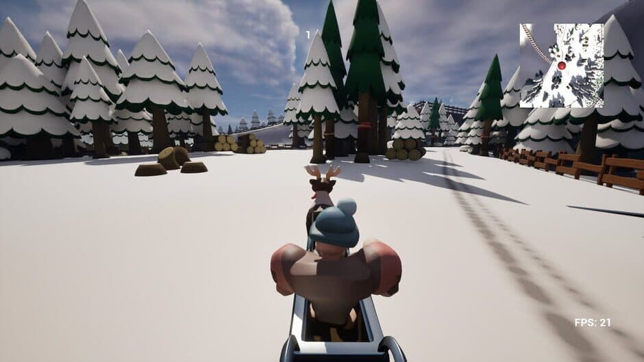 Reindeer Racing screenshot 3