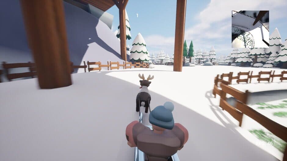 Reindeer Racing screenshot 1