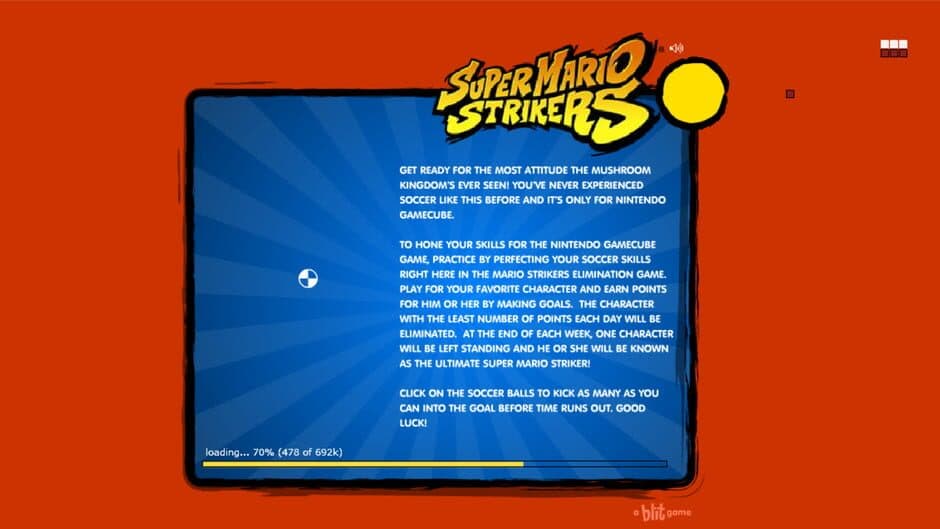 Super Mario Strikers screenshot 1