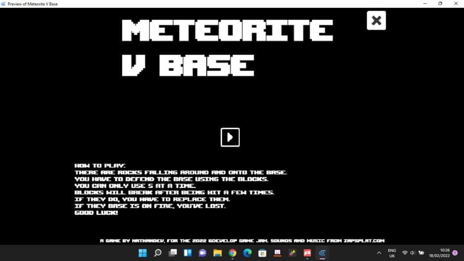 Meteorite V Base screenshot 1
