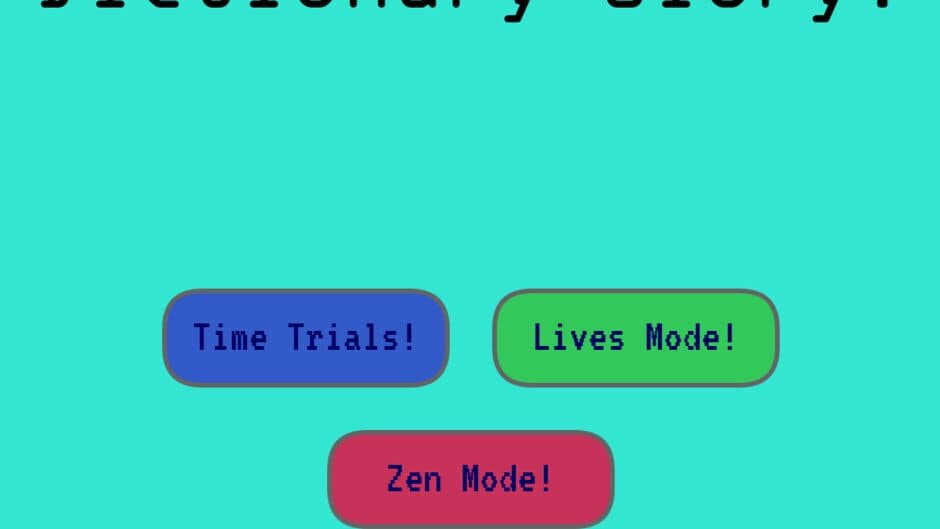 Dictionary Glory! screenshot 1