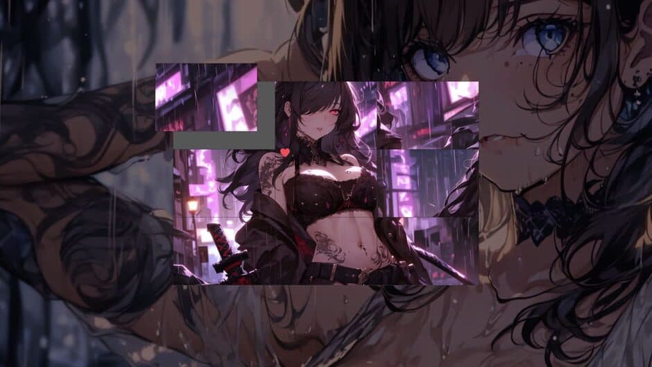 Wet Whispers: Anime Shift Puzzles screenshot 3