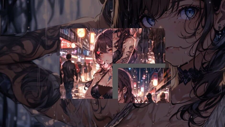 Wet Whispers: Anime Shift Puzzles screenshot 4