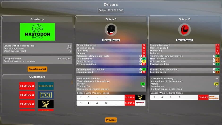 Scifi Racing Team screenshot 1