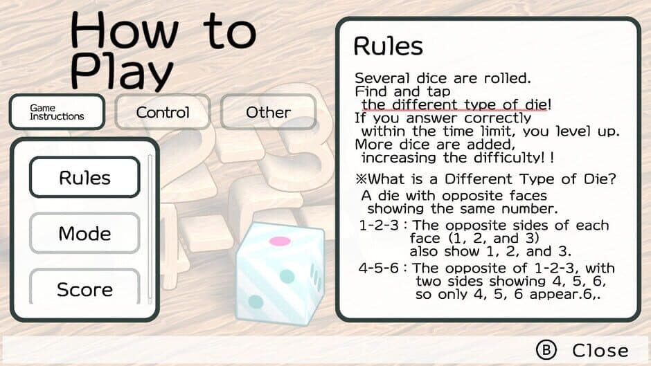 1-2-3 or 4-5-6 screenshot 1