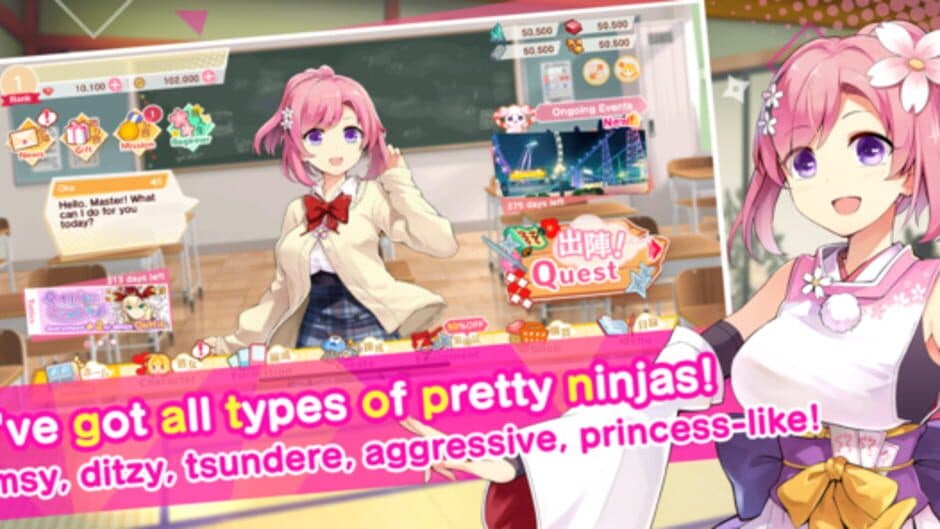 Moe! Ninja Girls RPG screenshot 1