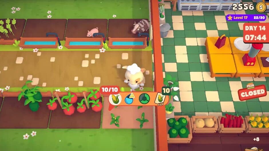 Cat & Rabbit Pizza Farming screenshot 2