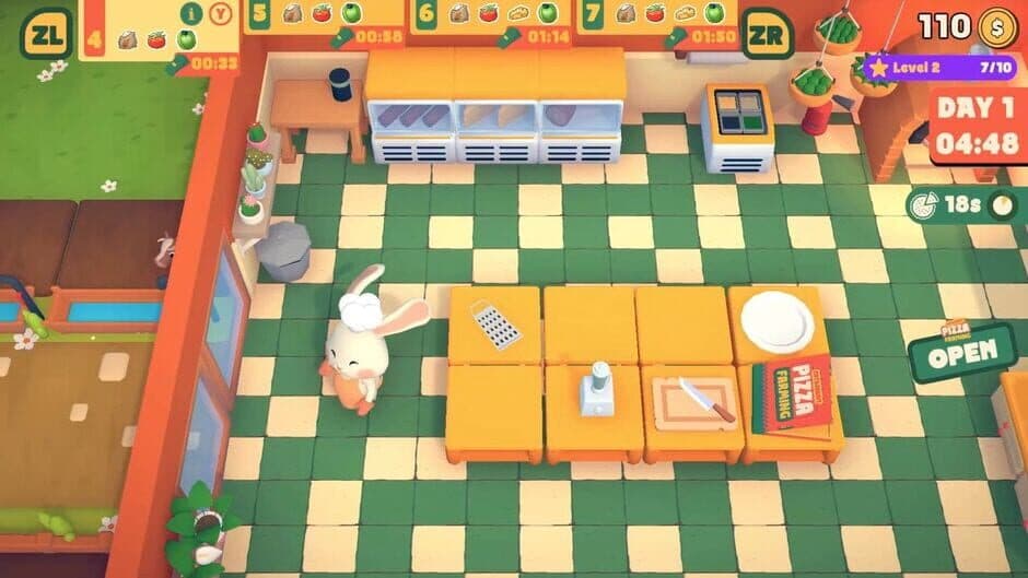 Cat & Rabbit Pizza Farming screenshot 5
