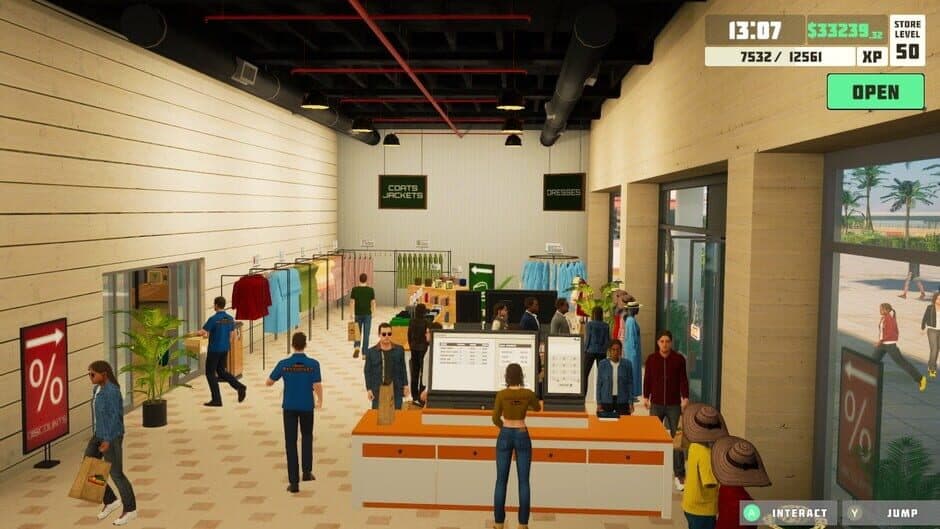 SiMarket Cloth Store Simulator screenshot 3