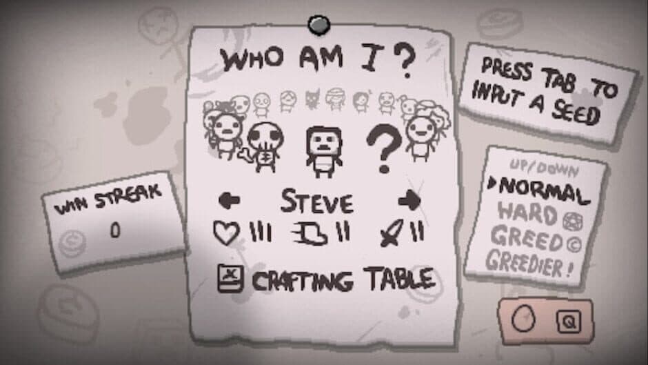 The Binding of Steve: Minecraft Crossover screenshot 1