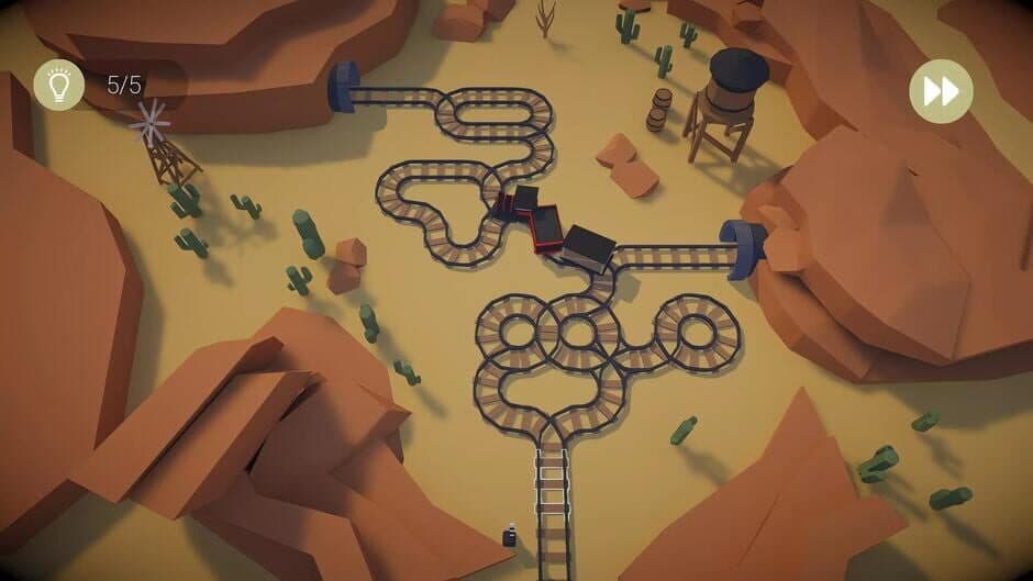 Trainlax: Railway Puzzle Simulator screenshot 1