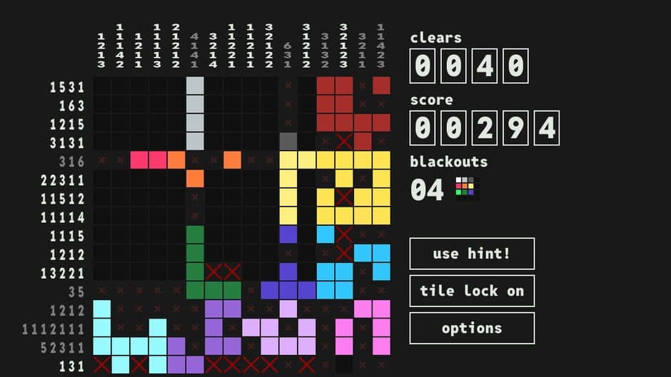 Nonononogram screenshot 1