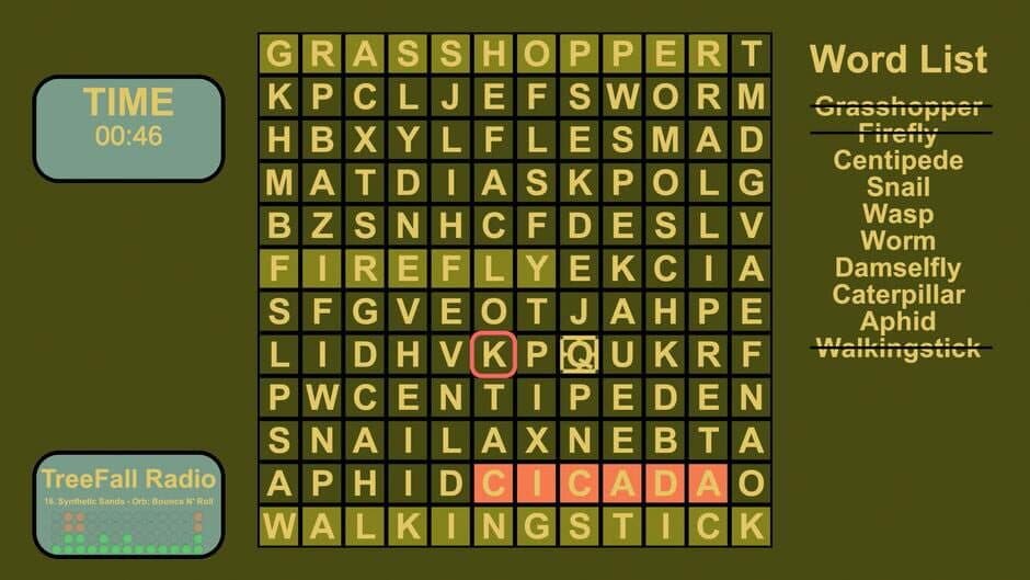 1-2-Fantastic Word Search! screenshot 1