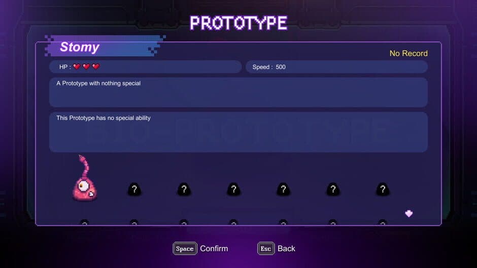 Bioprototype screenshot 2