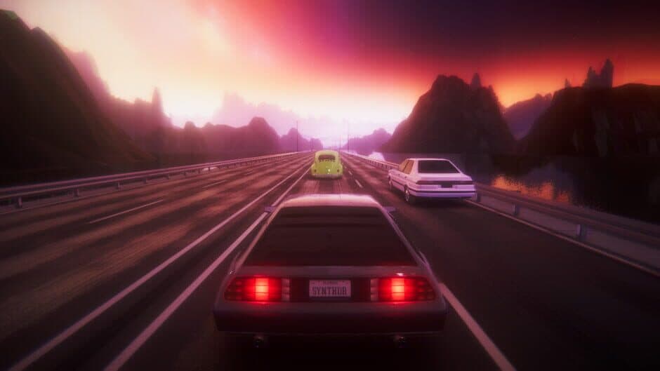 Synthwave Driver screenshot 1