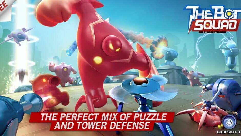 The Bot Squad: Puzzle Battles screenshot 1