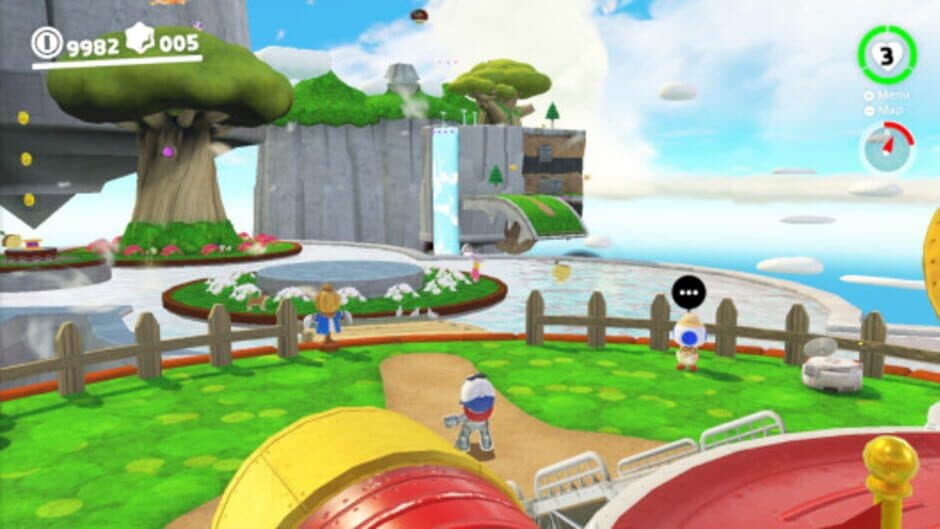 Super Mario Odyssey: Fluffy Bluff Kingdom screenshot 1