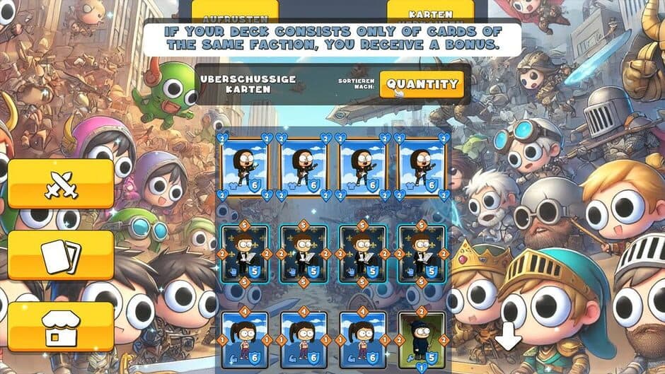 Clash of Weirdos: Card Carnage screenshot 2