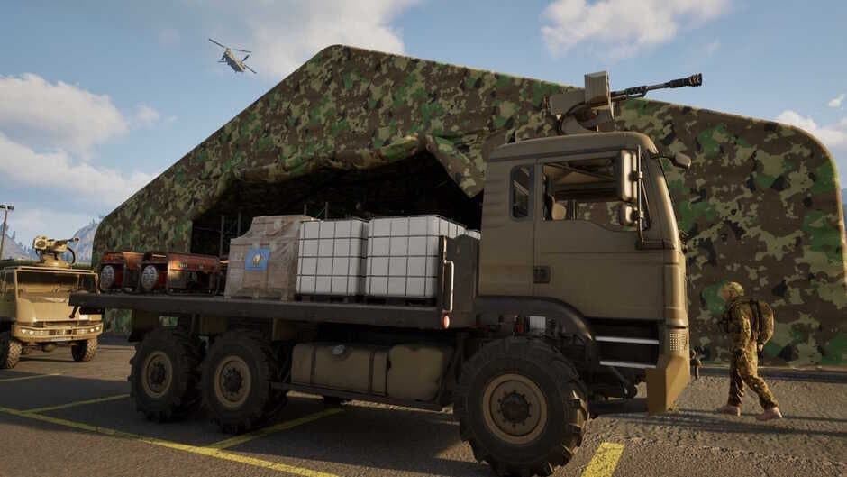 Military Logistics Simulator screenshot 1