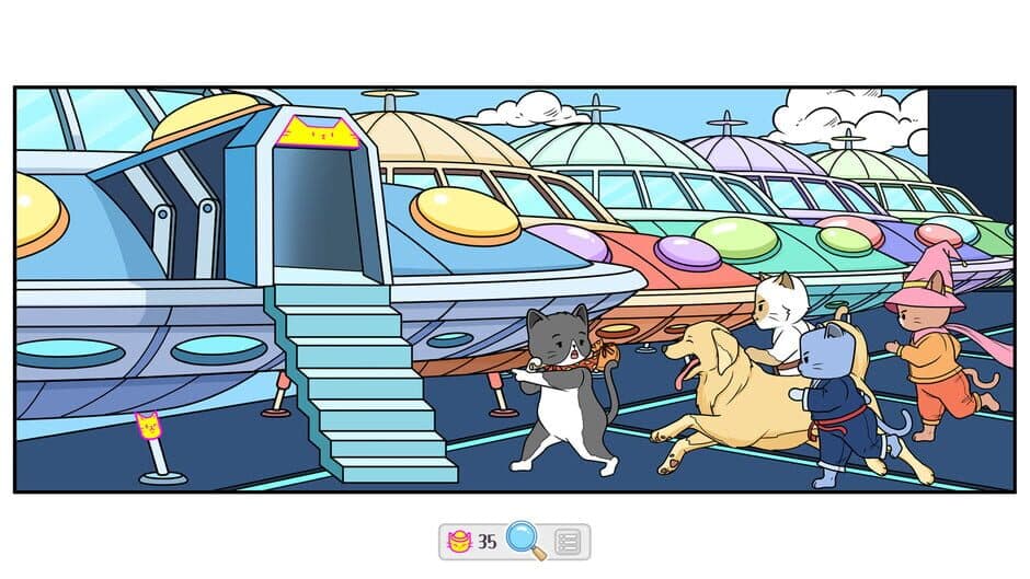 Lots of Cats on an Adventure: Alien Showdown screenshot 3