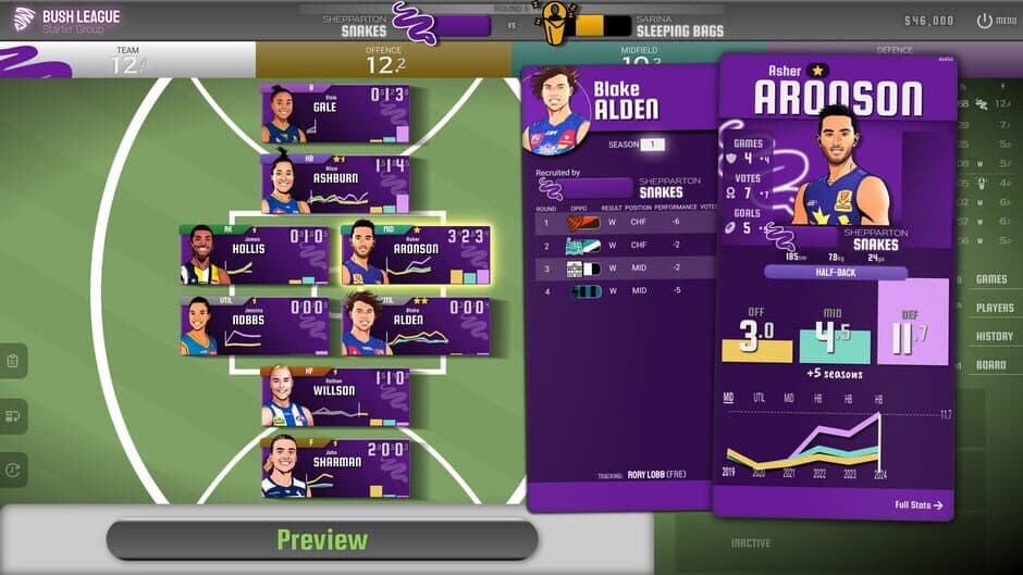 Squiggle Football screenshot 1