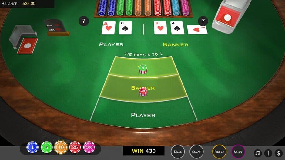 Baccarat screenshot 4