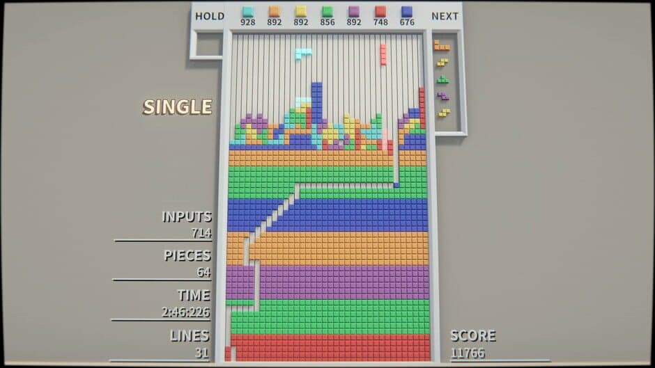 Quadra Break Tetris screenshot 3