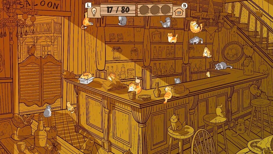 Cats Visiting Wild West screenshot 1