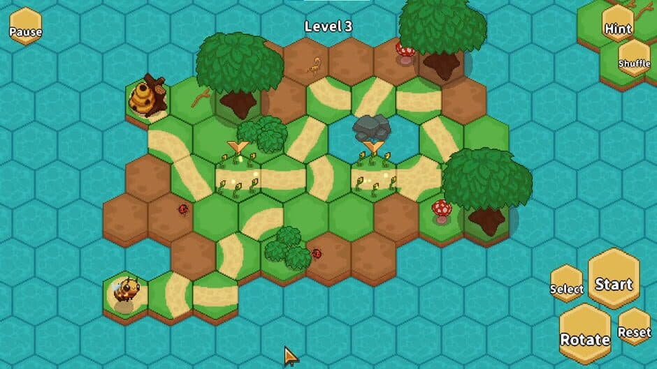 Bee Flowers: Save the Garden screenshot 1