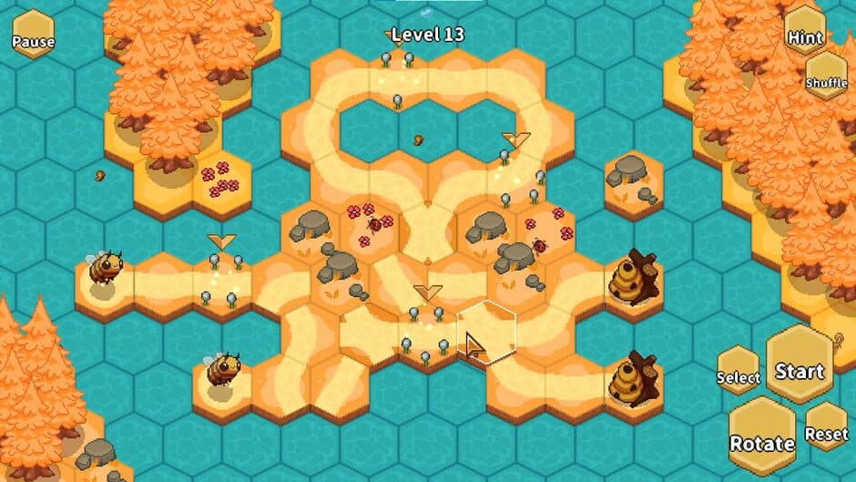 Bee Flowers: Save the Garden screenshot 2