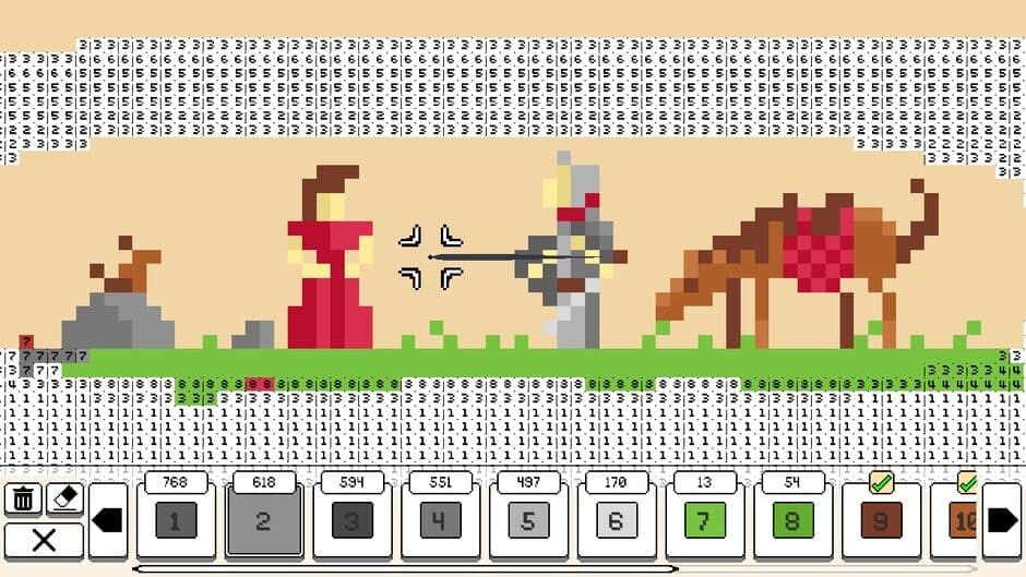 Coloring Pixels: Collection 6 screenshot 1