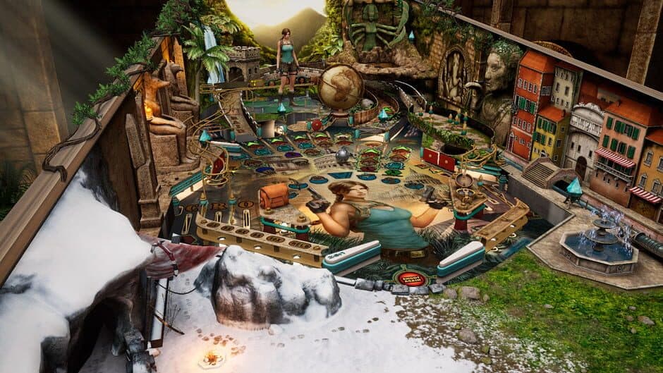 Pinball FX: Tomb Raider Pinball screenshot 1