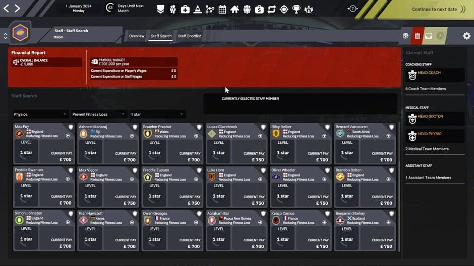 Rugby League Team Manager 4 screenshot 2