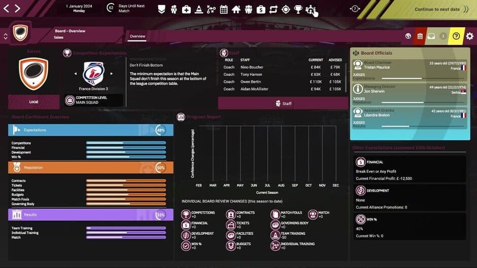 Rugby League Team Manager 4 screenshot 4