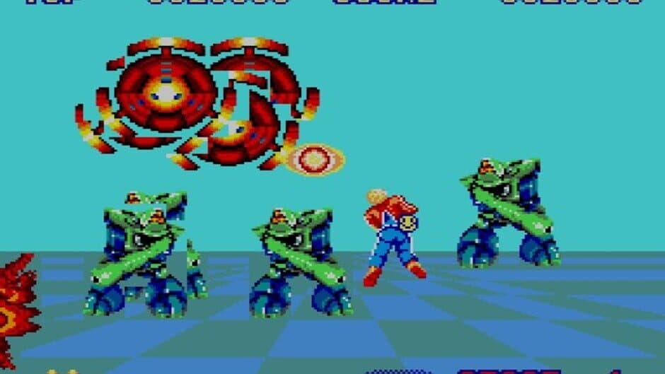 Space Harrier screenshot 2