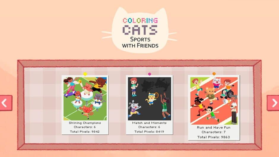 Coloring Cats: Sports With Friends screenshot 3