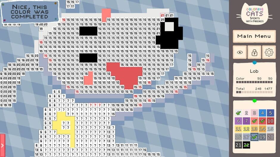 Coloring Cats: Sports With Friends screenshot 5