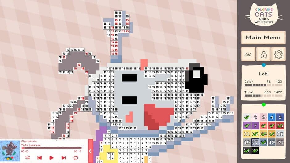 Coloring Cats: Sports With Friends screenshot 6